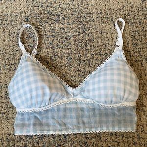 Blue Hollister bralette